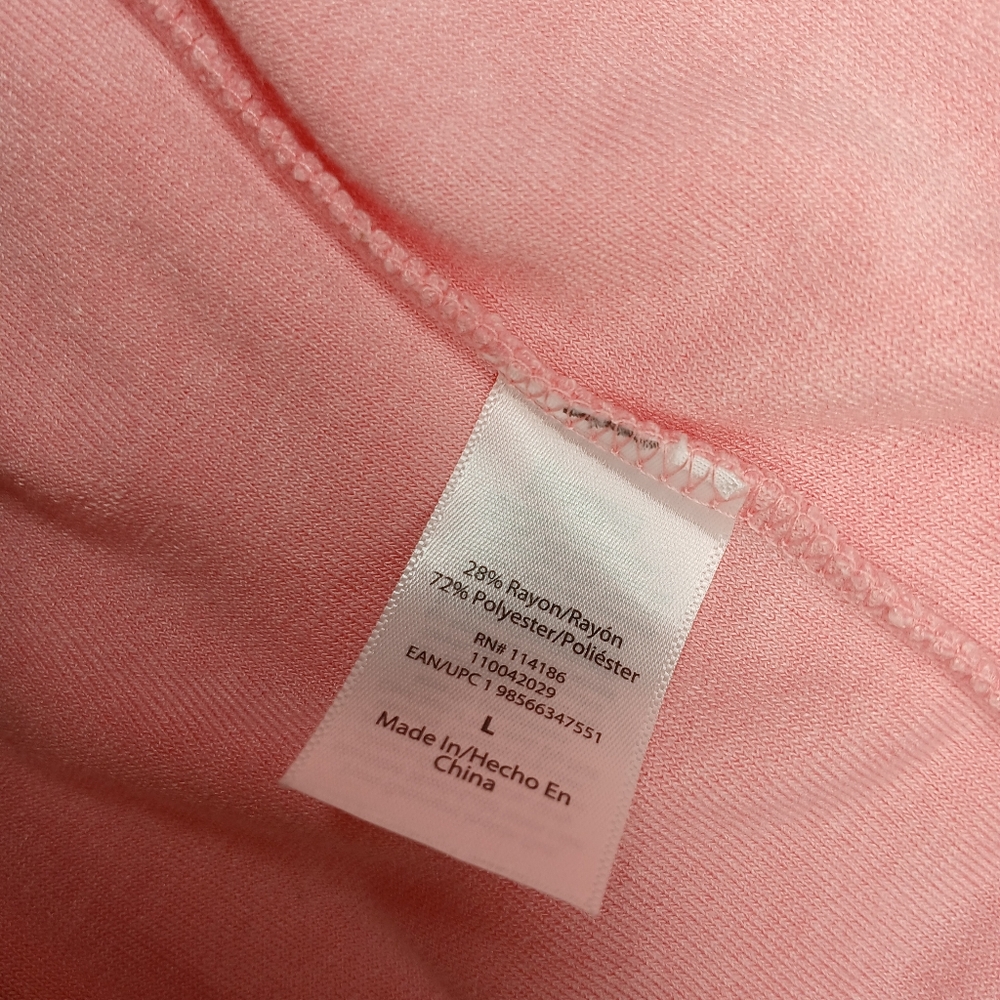 Juicy Couture Pink Velour Hoodie & Shorts Set – Size L (NWOT) - Picture 5 of 16